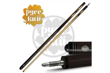 Кий «Практик 8 запилов» 2РС,венге/ черн.граб